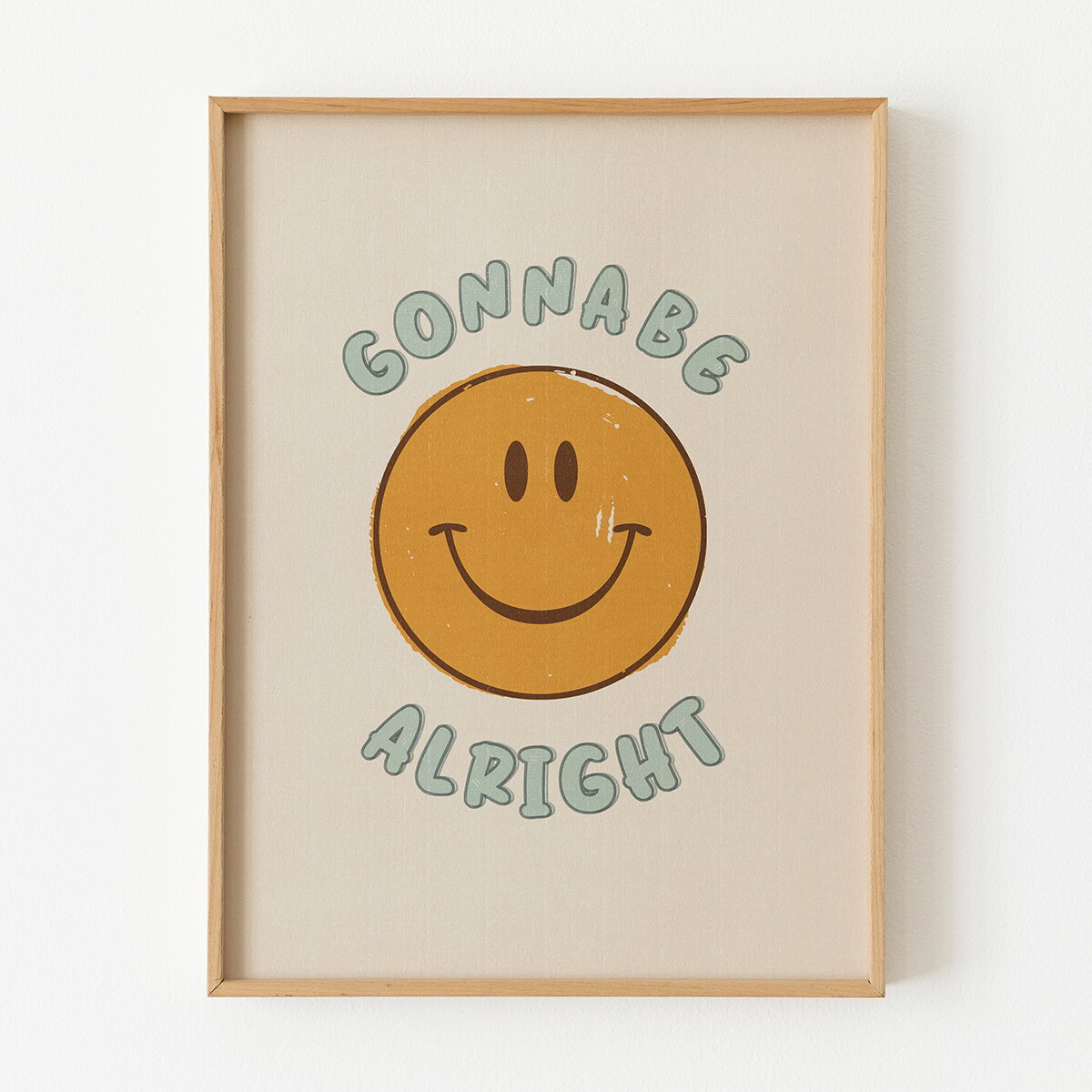 Smiley face poster