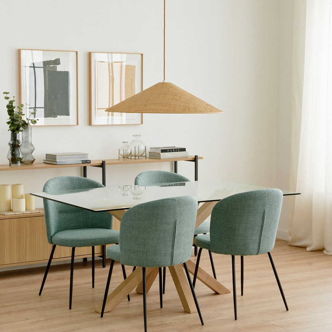 Mesa - Mesas Comedor/Cocina - Comedores - Kenay Home  Mesas de comedor,  Mesas de vidrio comedor, Muebles de comedor modernos