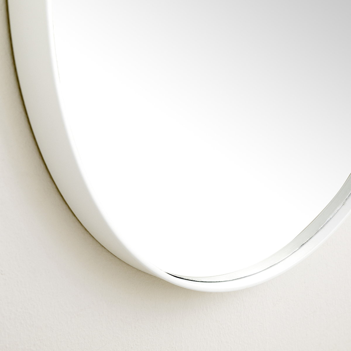 Egel espelho branco grande