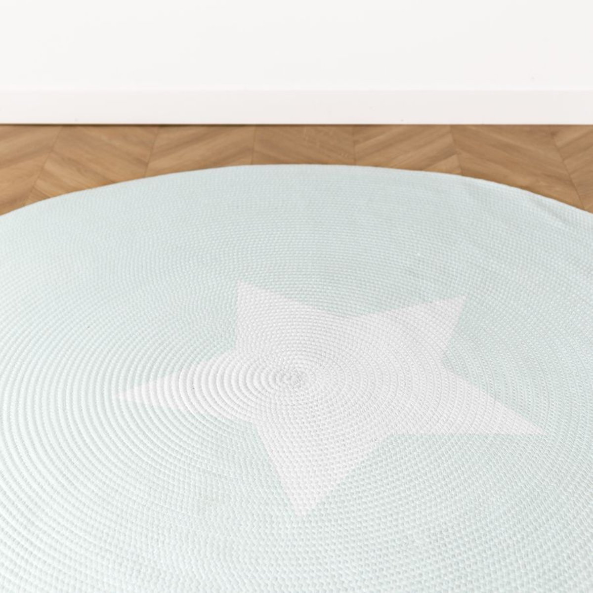 Stars alfombra menta 140x140